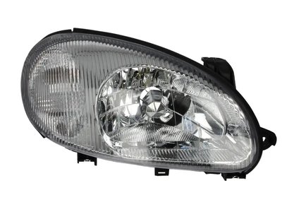 Права фара Daewoo Lanos 1998- Чорний корпус 96304611