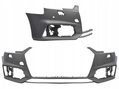 Передній бампер Audi A4 B9 2016-2019 Омивачі Парктроніки 8W0807065KGRU