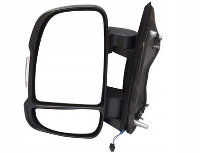 Зеркало Левое Citroen Jumper Peugeot Boxer Fiat Ducato 2006-2014 8153Y7 Механическая Регулировка