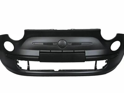 Передній бампер Fiat 500 2007-2015 без отв під Молдінги 735456792