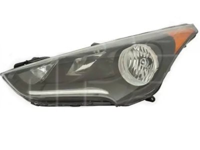 Левая Фара  Hyundai Veloster 2012-2017 Темная