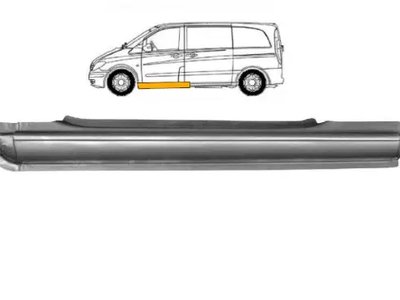 Порог Левой передней двери Mercedes W639