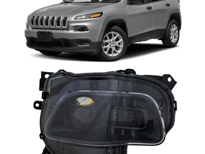 Фара Права Jeep Cherokee 2013-2018 Галоген Темний Відбивач 68102846Ae