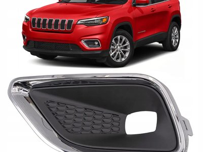 Решітка протитуманної фари лівої Jeep Cherokee KL 2019-68287995AB