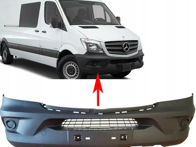 Бампер Передний Mercedes Sprinter 2013-2018 Без Отв ПТум A9068801570