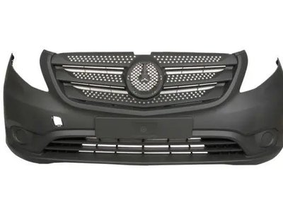Бампер Передний Mercedes Vito 447 2015- Темно-СерыйТекстура A44788504259B51