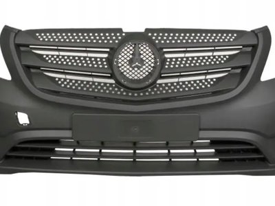 Бампер Передний Mercedes Vito 447 2015- Темно-Серый Текстура A44788504259B51