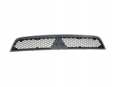 Решетка радиатора Mitsubishi Lancer X 2007-2012 черная, 7450A095