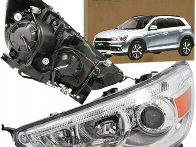 Фара Левая Mitsubishi Asx 2010-2013 Галоген Хром 8301B587