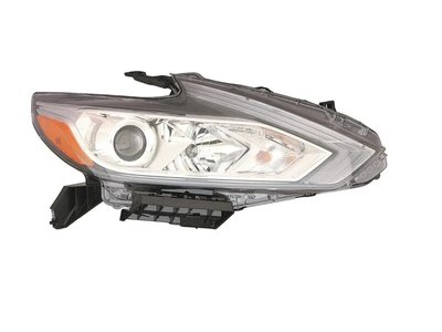 Фара Правая Nissan Altima 2016-2018 H11+H9 Хром Отражатель 26010-9Hs0A