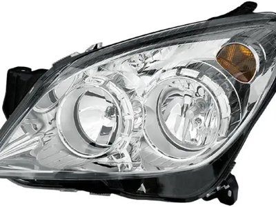 Левая фара Opel Astra H 2003-2014 Галоген 93190069