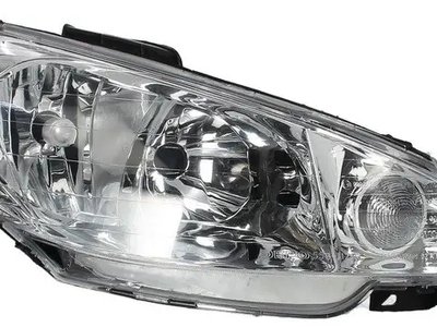 Правая фара  Peugeot 206 1998-2006 прозрачное стекло 6205S9