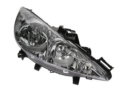 Правая фара  Peugeot 207 2006-2012 под H7/H1 620695