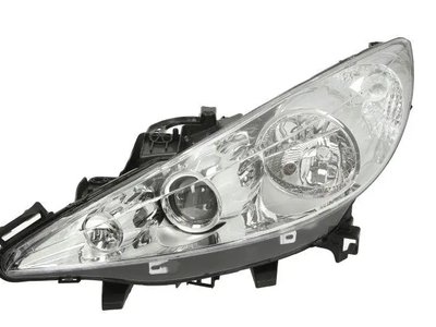 Левая фара Peugeot 207 2006-2012 под лампы H7/H7/H1 620896