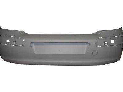 Бампер задній Peugeot 307 Хетчбек 2001-2007 7410Q6