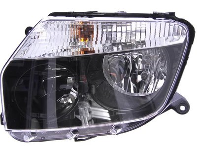 Фара Левая Renault Duster 2010-2015 Черная 260609877R