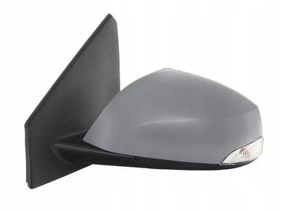 Зеркало Левое Renault Megan Fluence 2009- Грунтовано Складывается 11 Pin 963027063R