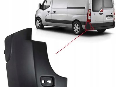 Угол Бампера Левый Задний Renault Master 2010-2018 851210001R