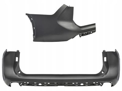 Бампер задній Toyota Highlander 2019-2024 521590E922