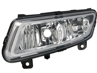 Левая Противотуманка   Volkswagen Polo  2009-2015 Хром 6R0941061C