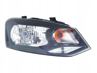 Правая фара  Volkswagen Polo 2009-2015 Сборка Ru 6R1941016E