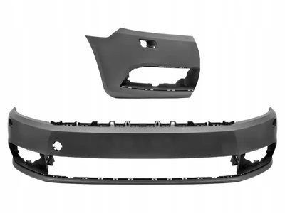 Бампер передній Volkswagen Passat CC 2012-2016 омивачі 3C8807221FGRU