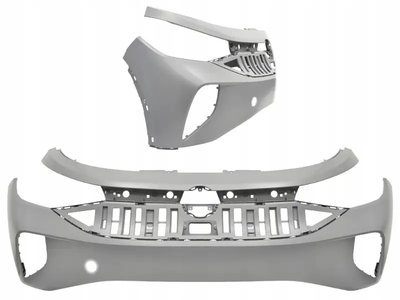 Бампер передний Volkswagen ID.4 Европа 2020-2024  11A807217GRU