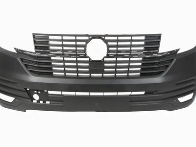 Передний бампер Volkswagen Transporter 6 2020-2022 текстура 7LA8072179B9