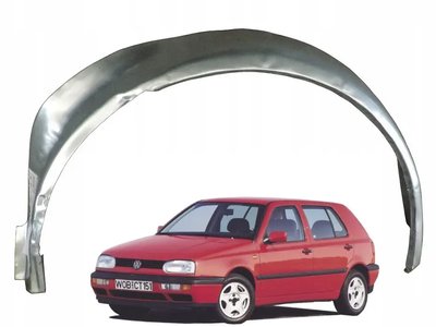 Арка задня права внутрішня Volkswagen Golf 3 Vento 1991-1997