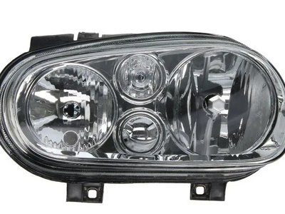 Фара Левая Volkswagen Golf 4 1997-2003 Хром Без Птф 1J1941017F