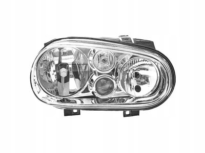 Фара Правая Volkswagen Golf 4 1997-2003 Хром С Птф 1J1941018C