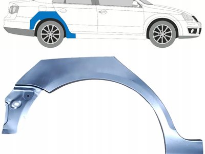 Арка задняя правая Volkswagen Jetta 5 2006-2010