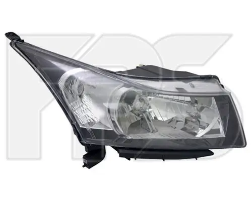 Фара Правая Chevrolet Cruze 2009-2015 Чорн Рамка Коректор 95956271 — фото 1