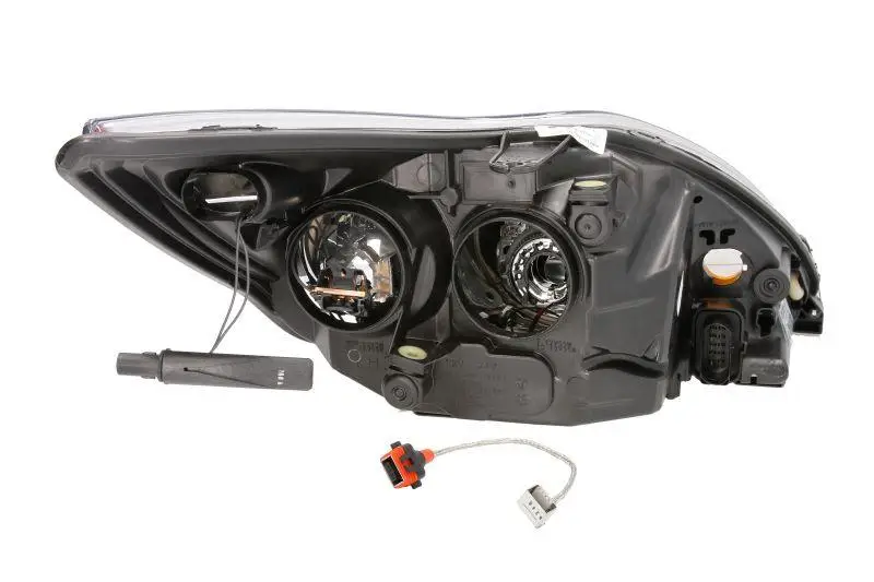 Фара Левая Ford Focus 2008-2010 Хром Отражатель + Коректор 1574944 — фото 2