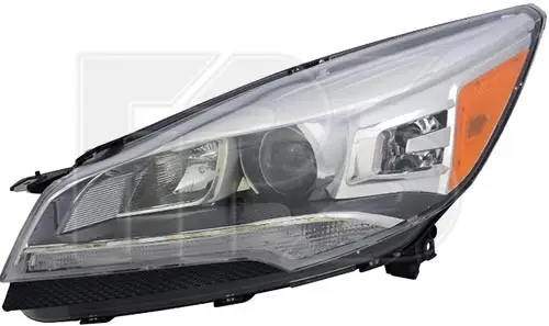 Фара Ліва Ford Escape Kuga 2013-2016 Ксенон Жовта Вставка 114-01472L — фото 1