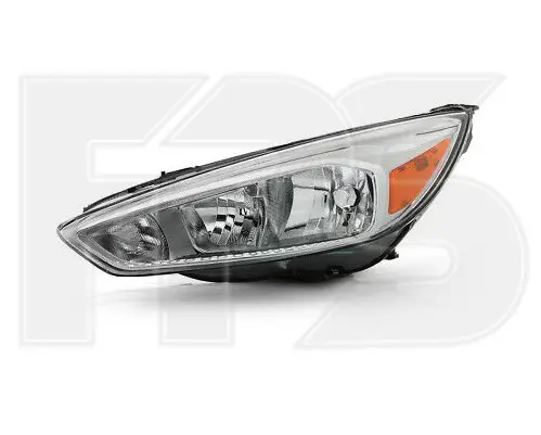 Фара Левая Ford Focus 2015-2018 Usa Хром F1Ez13008E — фото 2