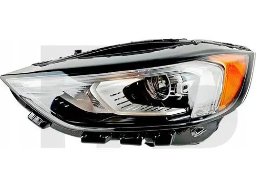 Фара Ліва Ford Edge 2018- Led Жовта Вставка З Drl Kt4Z13008Z Kt4Z13008E — фото 1