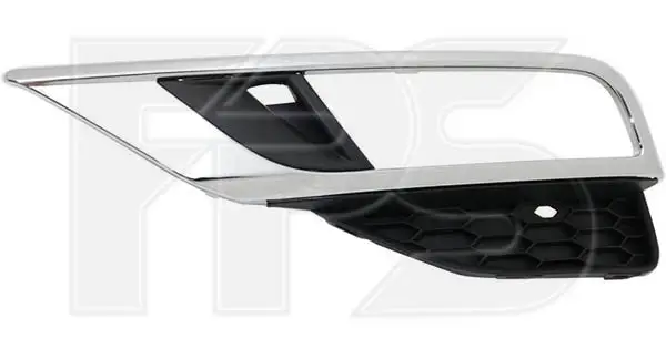 Решетка Бампера Правая Honda Cr-V 4 2015-2017 З Хром Окуляром под 2 4L 71103T1WA00 — фото 1