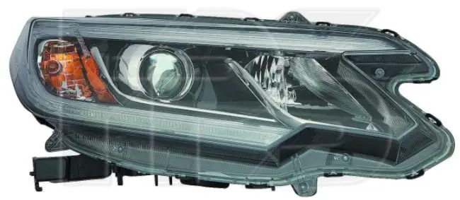 Фара Правая Honda Cr-V 4 2015-2017 Желтая Вставка Линза 33100-T1W-A21 — фото 1