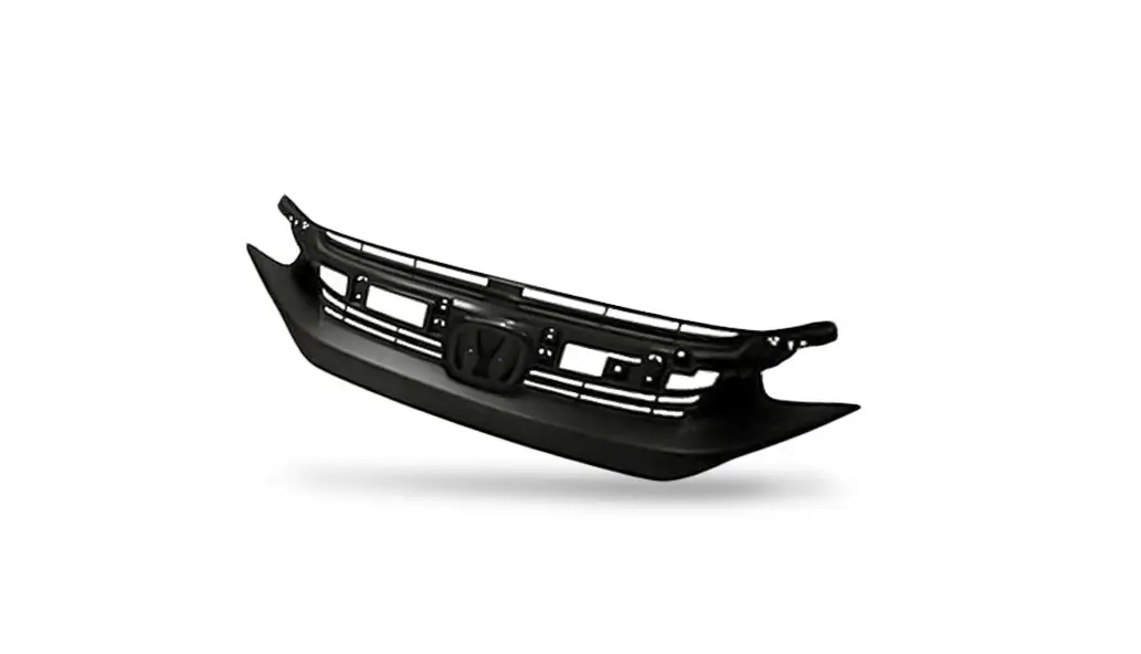 Решітка радіатора Honda Civic 10 2016-2018, чорна 71121TBAA01 — фото 1