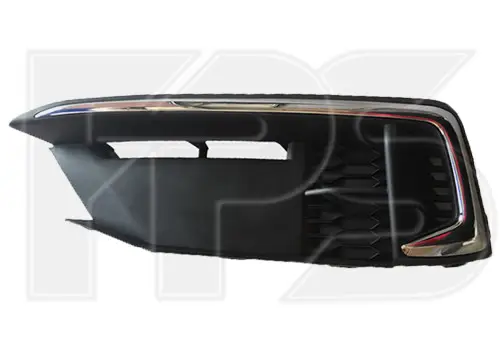 Решітка Бампера Права Honda Civic 10 2018-2021 Седан Молдинг Хром 71180TBAA50 — фото 1