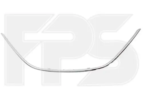 Молдинг Решетки Радиатора Hyundai Sonata Yf 2010-2014 Хром — фото 1
