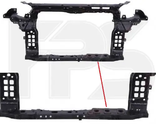 Панель Телевізора Hyundai Santa Fe 2016-2018 Європа 641012W000 — фото 3