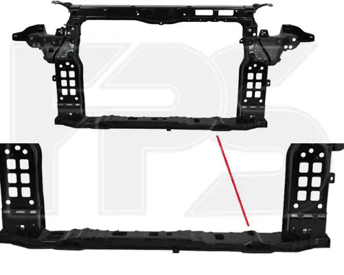 Панель Телевізора Hyundai Santa Fe 2016-2018 Європа 641012W000 — фото 1