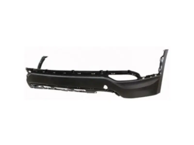 Бампер задній низ Hyundai Santa Fe 2012-2015 один вихлоп 866124Z000 — фото 1