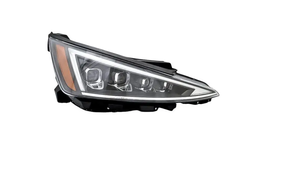 Фара Правая Hyundai Elantra Ad 2018-2020 Led Желтая Вставка Для Кореи 114-10636R — фото 1