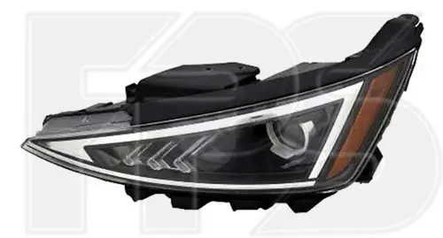 Фара Ліва Hyundai Elantra Ad 2018-2020 Одна Лінза Led 92101-F3500 — фото 2