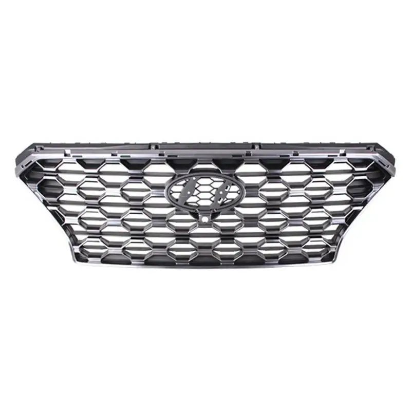 Решетка радиатора Hyundai Santa Fe 2018-2020 86350S2110 под камеру — фото 1