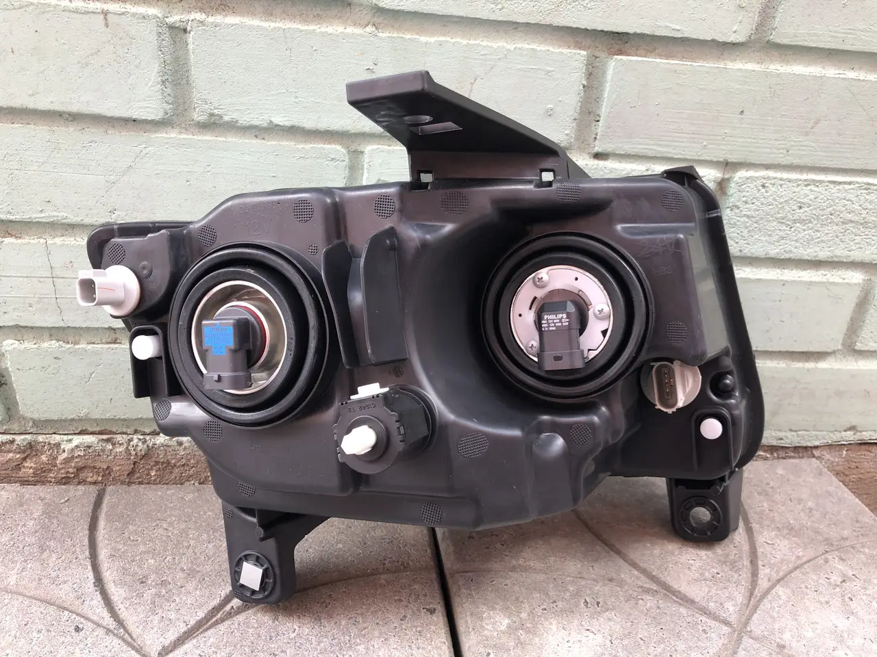 Фара Ліва Jeep Compass 2011-2016 Темний Відбивач 68171215Ac — фото 2