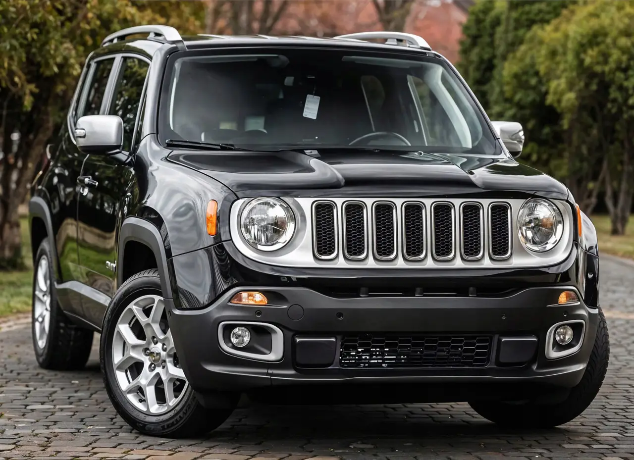 Решетка Бампера Правая Jeep Renegade 2014- Хром Окуляр 5XB28XS9AA — фото 2